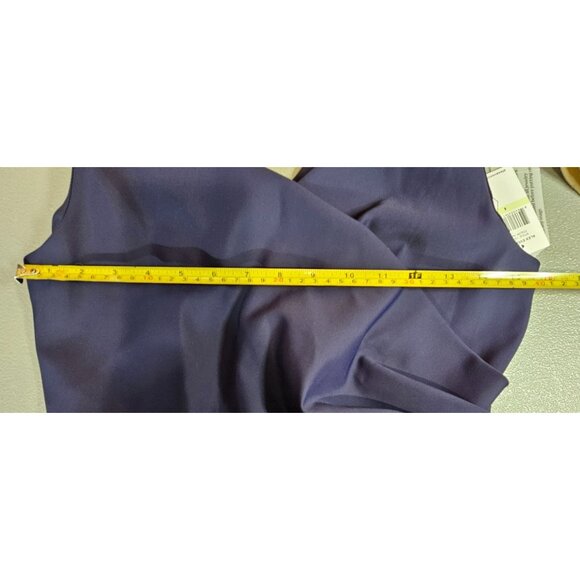 Alex Evenings Womens 4 Navy Compression Ruched Sheath Dress NWT - Picture 7 of 16